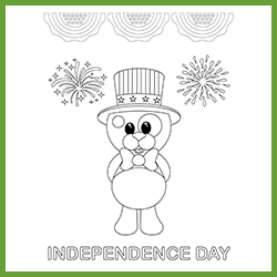 4th July Coloring Pages