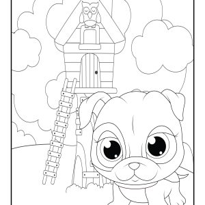 Puppy coloring