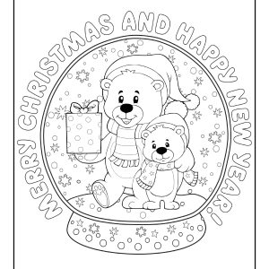 Advent colouring