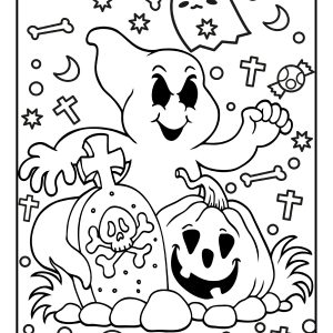 Coloring pictures halloween