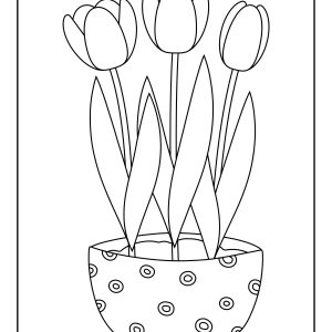Coloring sheets flowers