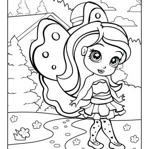 Fairy colouring pages for adults