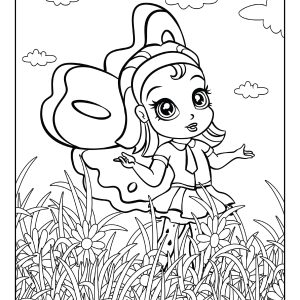 Fairy pictures to colour
