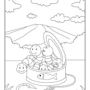 Free bug coloring pages