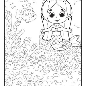Free printable coloring pages mermaids