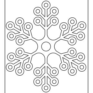 Free printable snowflakes