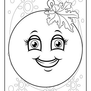 Grape coloring pages
