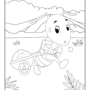 Insect coloring pages to print