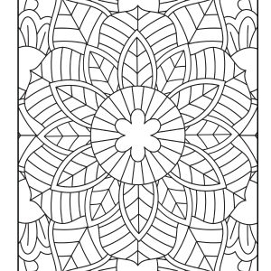 Mandala coloring sheets