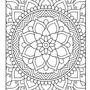 Mandalas coloring books for adults