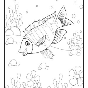Ocean printable coloring pages