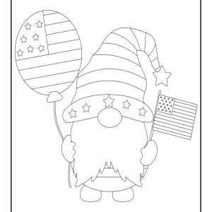 Patriotic coloring pages free