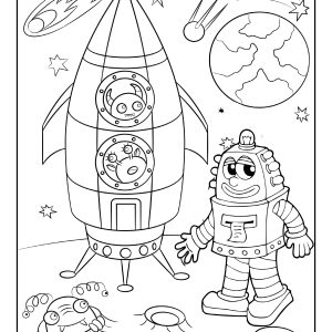 Planet coloring pages to print