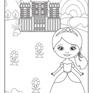 Princess coloring pages printable