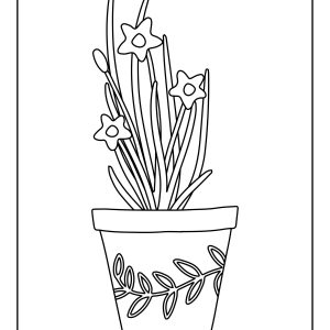 Printable coloring pages flowers