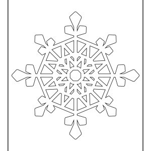 Snowflake images to color
