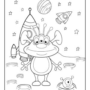 Solar system coloring pages free